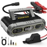 AVAPOW 2000A Jump Starter with Air Compressor for $27.99