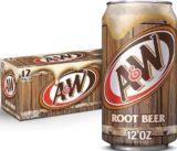 A&W Root Beer Soda 12-Pack for $3.68
