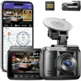Azdome GS63Pro 4K GPS WiFi Dash Cam with 1080p Rear Camera for $47.99