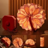 Ba suns Vintage Accordion Touch Lamp for $15