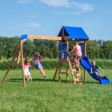 Backyard Discovery Aurora Wooden Cedar Swing Set – $299.00 ($200 Off)