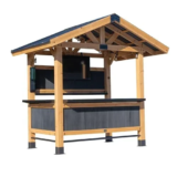 Backyard Discovery Palisade 9′ x 6′ Cedar Wood Outdoor Bar Set for $1999