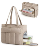 BAGSMART Laptop Tote Bag with Lunch Compartment for $19.99