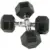 BalanceFrom 50lb Rubber Hex Dumbbell Set for $22.95