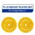 BalanceFrom 35 lbs Olympic Bumper Plate Pair for $38.73