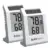 BaldrTherm 2.2″ Solar-Powered Digital Thermometer & Hygrometer (2-Pack) – $9.99