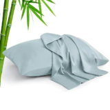 Bamboo Rayon Cooling Pillowcases – 2-Pack for $4.92
