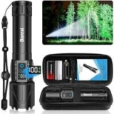 Banral 2000 Lumen Rechargeable LED Tactical Flashlight – $12.99 (50% Off)