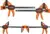 Jorgensen 6″ One-Hand E-Z Hold Spreader/Bar Clamp Set (4-Pack) – $25.19