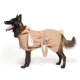 Barkbox Fast Drying Dog Bathrobe with Hook and Loop Closure for $14