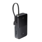 Baseus 20000mAh Power Bank with Built-in Cables for $19.99