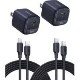Baseus 30W USB-C Charger Block (2-Pack) for $15.99