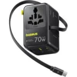 Baseus Enercore CG11 70W 6-in-1 Universal Travel Adapter for $29.99