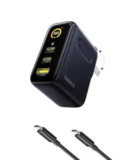 Baseus Picogo 100W 3-Port USB-C Laptop Charger with Display for $30