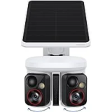 Baseus X1 Pro 3K Dual-Tracking Solar Security Camera for $119.99