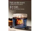 3-Wick Candles at Bath & Body Works for $11.95