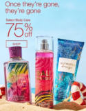 Bath & Body Works Semi-Annual Sale – Prices Starting at $4.48