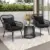 Bay Isle Home 3-Piece Rattan Wicker Outdoor Bistro Set for $149.99