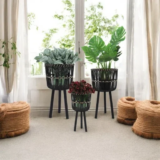 3-Piece Bayou Breeze Wicker Planter Stand Set for $39.99