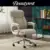 Beautyrest Beyla Ergonomic Office Chair in Ivory for $58.80