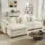 BedLuxury 111.5-in Modular Sectional Sofa with Movable Ottoman for $489.99