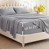Bedsure 4-Piece GentleSoft Deep Pocket Queen Sheets Set for $13.49