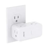 BESHON 6-Outlet Surge Protector with Rotating Plug for $6.99