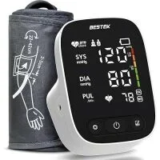 Bestek 5″ Large LED Display Blood Pressure Monitor for $15.94