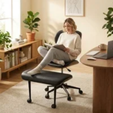 Bestier Ergonomic Office Chair with Bentwood Frame – $69.99 ($149.99 Original)