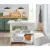 Better Homes and Gardens Wood Kitchen Island with 2 Shelves and Drawers for $81.50