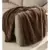Better Homes & Gardens Brown Faux Fur Throw Blanket – 50×72 inches for $8.00