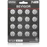 BEVIGOR CR2032 Lithium Coin Battery 16-Pack – $3.99