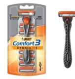 BIC Comfort 3 Hybrid Men’s Disposable Razor Set (1 Handle + 6 Cartridges) $4.04 at Amazon