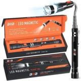 BIIB Extendable Magnetic Pickup Tool with LED Flashlight for $9.49