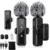2-Pack BILIWAL Wireless Lavalier Microphone for $7.99