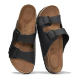 Birkenstock Arizona Unisex Sandals in Black for $49.90