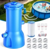 Bkmojit Pro 1000GPH Electric Pool Pump with GFCI Protection for $35.99