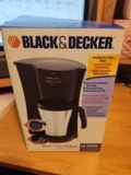 Black & Decker DCM18 Brew N Go Coffee Maker with Stainless Steel Mug – $34.99