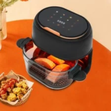 Black Touch Screen Hot Air Fryer Now $76.07 – 50% Off