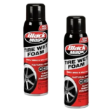 Black Magic Tire Wet Foam Spray 2-Pack for $9.94
