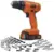 BLACK+DECKER 20V Max Cordless Drill Driver with 30 Accessories – $65.33