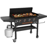 Blackstone Original 36″ 4-Burner Outdoor Griddle with Hard Cover for $297