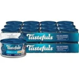 Blue Buffalo 3oz Tastefuls Natural Pate Wet Cat Food (24-Count) for $14.61