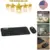 Slim Black Bluetooth Keyboard and Mouse Combo for $125.93