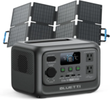 Bluetti Elite 30 V2 Portable Power Station with 60W Solar Panel for $299