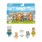 Bluey 4-Pack Chef Pavlova Poseable Toy Figures for $4.94