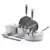 Bobby Flay 10-Piece Stainless Steel Cookware Set for $63.00