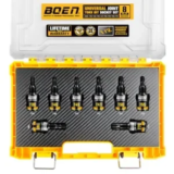 8-Piece BOEN 1/2″ Drive Swivel Impact Torx Bit Set $33 at Amazon