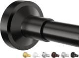 Bonpally Adjustable Tension Curtain Rod 32-75 Inches for $7.66