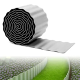 Bonviee 8” x 40’ Metal Landscape Edging Border Kit for $21